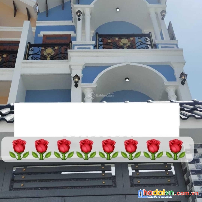 Bán nhà mới 100%, đường tây lân, bình tân, 77m2, 4tầng, nhỉnh 4tỷ