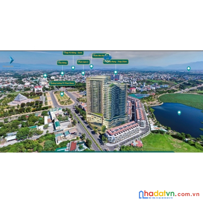 Shophouse sát quảng trường trung tâm thành phố đẹp nhất tỉnh ninh thuận