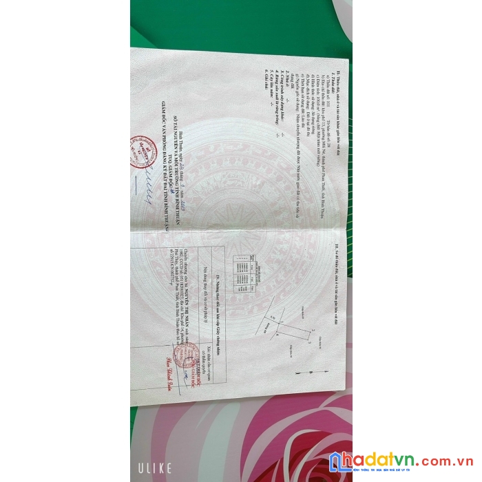 Chính chủ cần bán nhanh lô đất vị trí đẹp tại phan thiết bình thuận