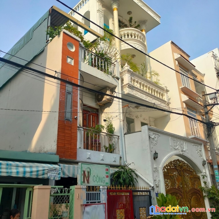 Mặt hẻm kinh doanh đường văn cao, đúc btct 3 tầng