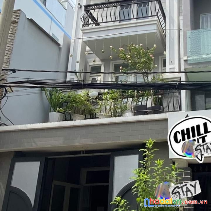 Nhà mới đẹp 4 tầng - 2 mặt tiền hẻm lê văn quới - giáp tân phú 64m2 - 4 tầng chỉ 6,9 tỷ tl