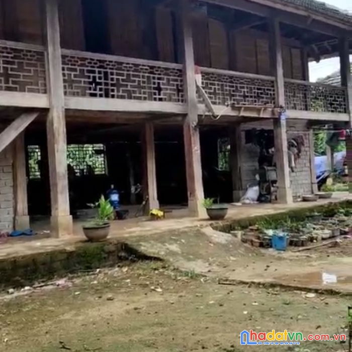Mảnh đất có diện tích khoảng 550m2 nằm tại trung tâm bản dọi - bản du lịch cộng đồng.