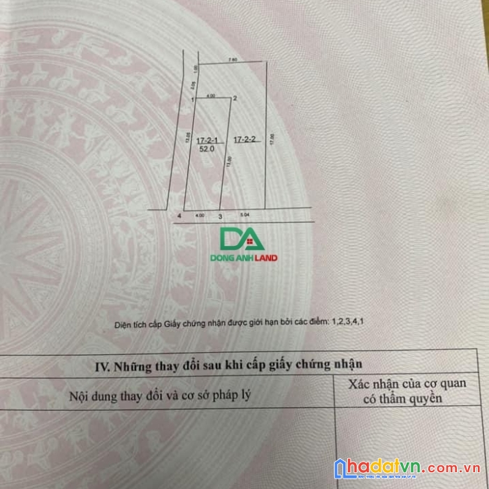 Chính chủ bán nhà đất mặt đường đông anh