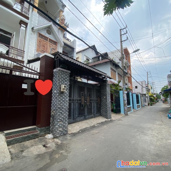 Xe hơi tránh - sát mặt tiền - ngang 5m – nhà 1t1l btct 4pn - phạm văn chiêu - 110m2 – chỉ 84 triệu