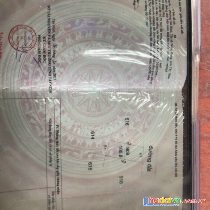 Bán lô đất ở đô thị, ngay khu dân cư sầm uất thị xã trảng bàng, tây ninh giá tốt