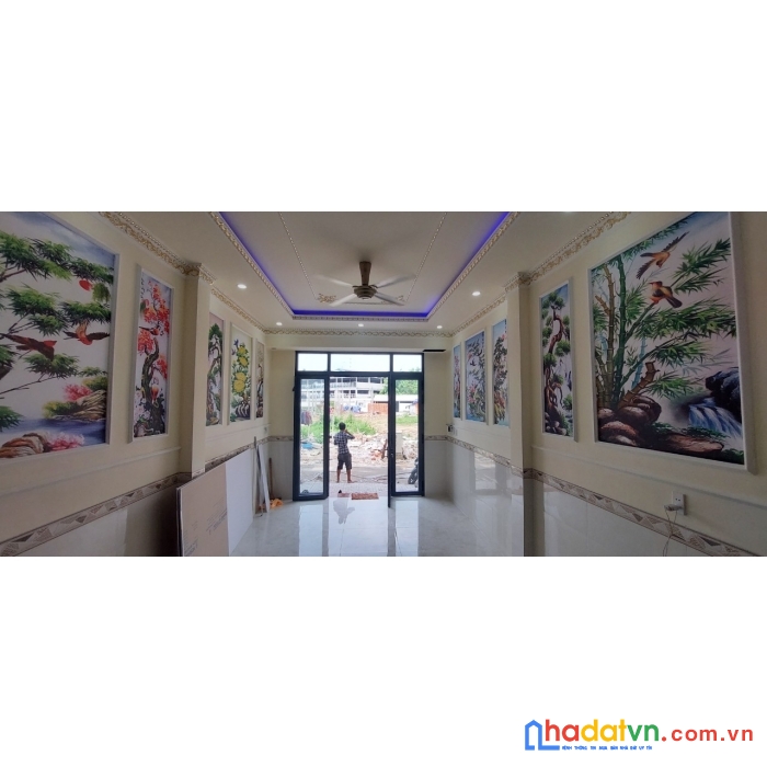 Bán nhà 1 trệt 2 lầu kdc vip hóa an mới xây, shr thổ cư, đường xe hơi quay đầu