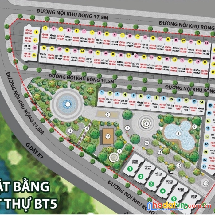 Suất ngoại giao biệt thự bt5 ciputra. căn góc 3 mặt thoáng 140m2 view công viên, nhận nhà ở ngay