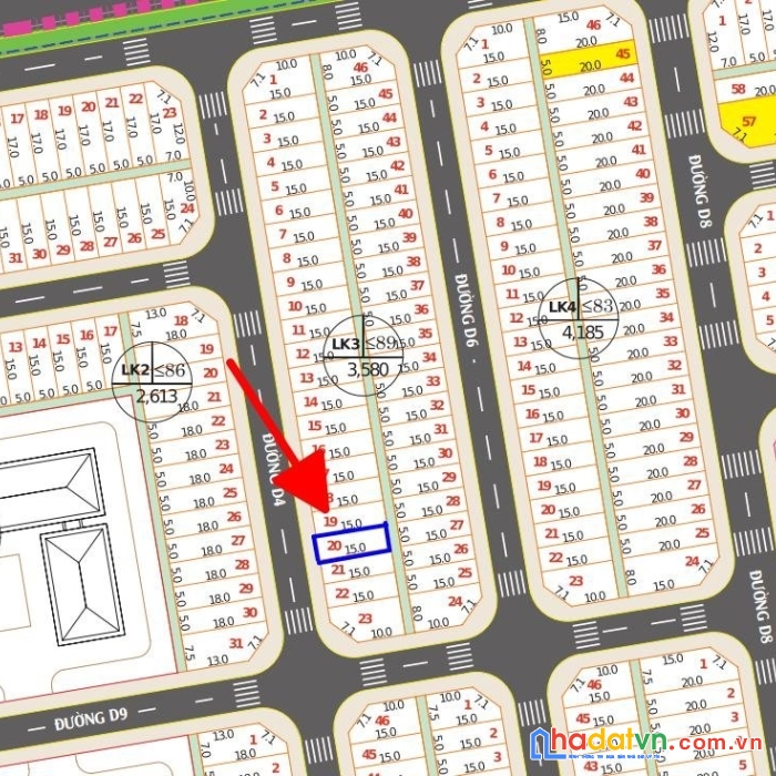 Bán 75m2 đất ở trung tâm hành chính bàu bàng, đường nc - giá 900tr