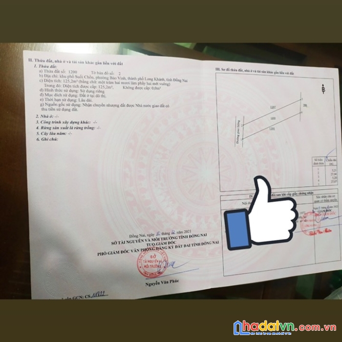 Cần bán lô đất vị trí đẹp tại thành phố long khánh tỉnh đồng nai
