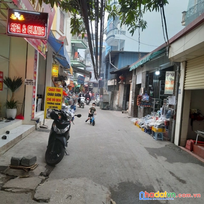 Phố nhân mỹ - mặt phố kinh doanh tấp nập – kinh doanh dòng tiền.