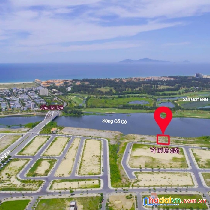 Chào bán biệt thự view sông cổ cò khu đô thị fpt