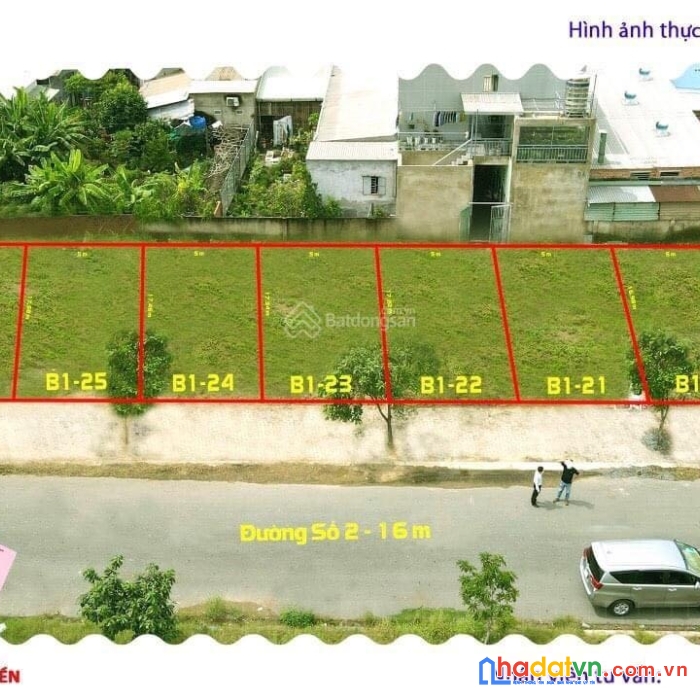 Đất phân lô vuông vức cần bán ngay khuu đô thị vạn phúc, thủ đức. giá 30tr/m2. shr