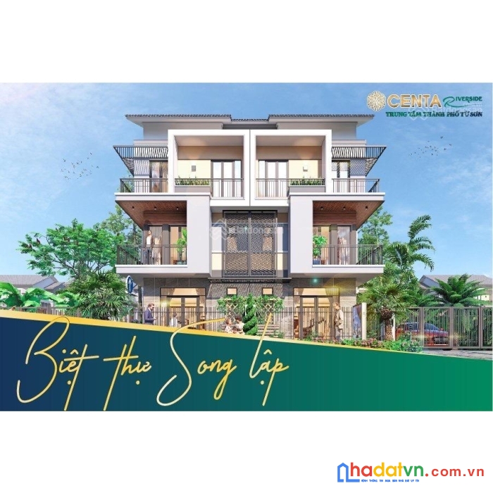 Mở bán centa riverside vsip từ sơn bắc ninh, giá gốc chủ đầu tư, lh/pkd - cđt: 0819866636