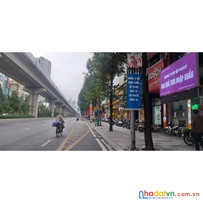 Mặt phố quang trung vỉa hè 10 ô tô đỗ, kinh doanh đỉnh cao,mặt tiền khủng, diện tích 468m2