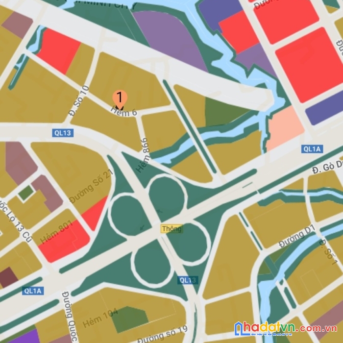 Bán nhà giáp mặt tiền ql13 hiệp bình phước thủ đức 110m2, chỉ 3.6 tỷ