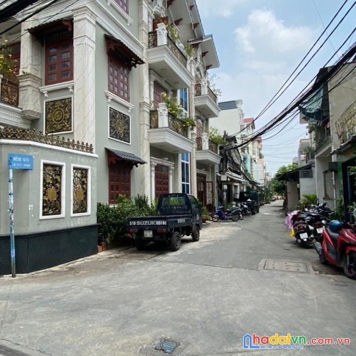 Hẻm xe tải tránh - nhà tiện xây mới– tân bình-ngang 4.5m-97m2 - tương lai ra 2 mặt tiền đường