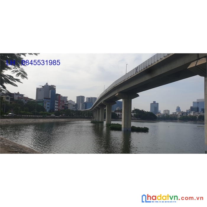 Bán nhà mặt hồ hoàng cầu đống đa an sinh tuyệt vời 54m 2 5 tầng 16,6 tỷ