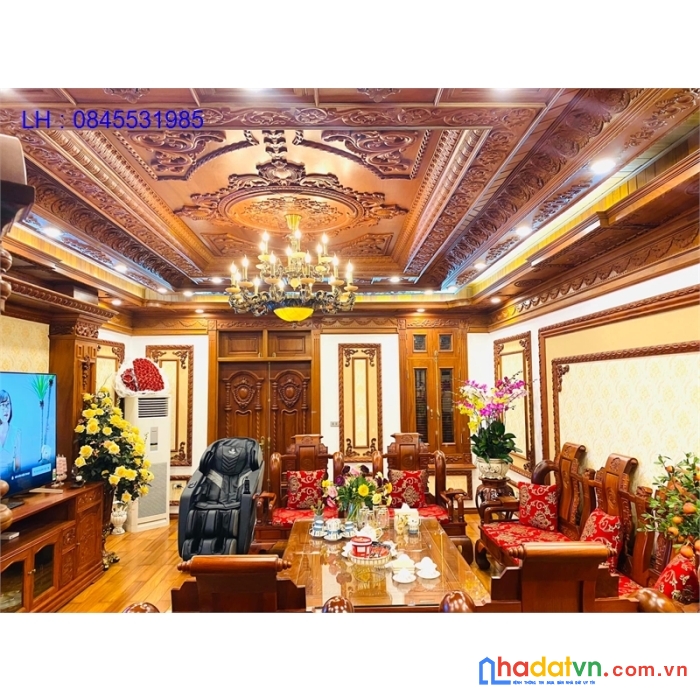 Bán gấp biệt thự kdt yên hoà cầy giấy 154 m2 4 tầng an sinh tốt