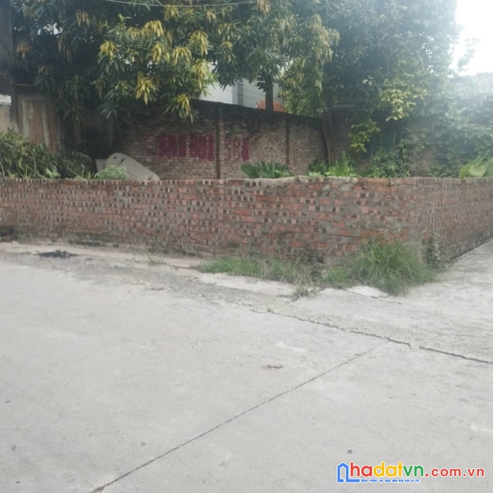 Bán đất đặng xá, gia lâm, 73,7m, căn góc, 45tr/m