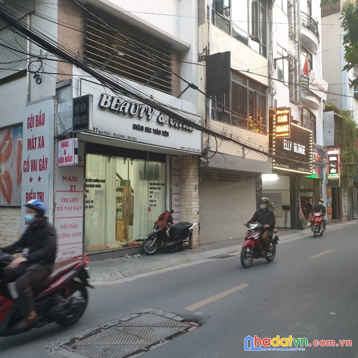 Bán gấp nhà phố vạn bảo, ba đình: gần phố, lô góc 03 thoáng, 52m2, giá tl 7.4 tỷ