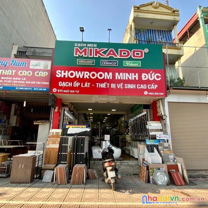 Bán nhà mặt phố ngô gia tự, dt 102m2, mt 5m, kinh doanh, an sinh đỉnh giá 21 tỷ (tl). chính chủ
