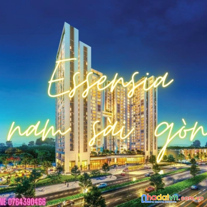 Bán và nhận booking căn hộ chung cư cao cấp essensia nam sài gòn, nằm ngay mặt tiền đường nguyễn