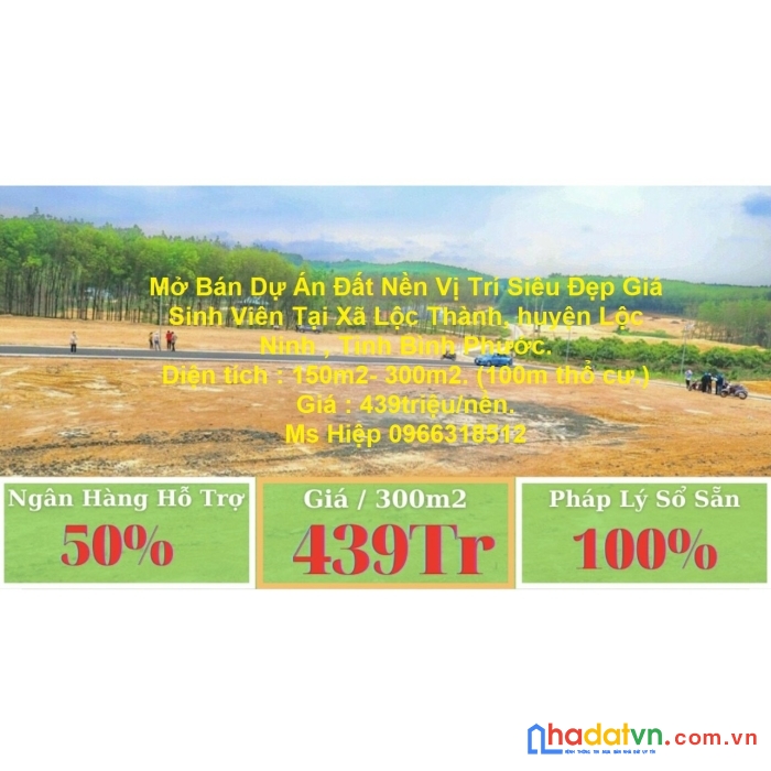 Mở bán dự án đất nền vị trí siêu đẹp giá sinh viên tại lộc ninh tỉnh bình phước.