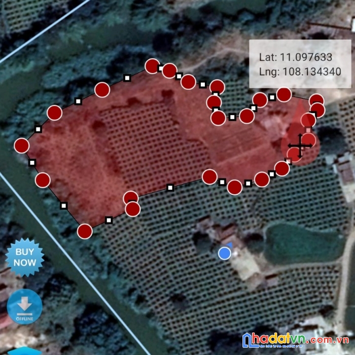 Bán nhà vườn -  cách quốc lộ + nút giao cao tốc 800m