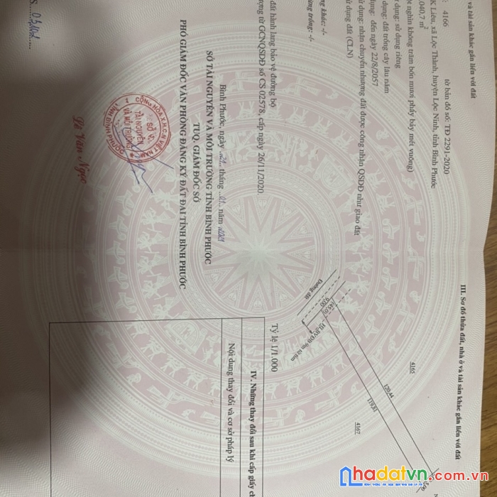 Sở hữu ngay lô đất sào chính chủ gần ubnd lộc ninh bình phước