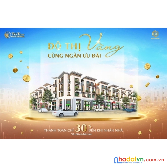 Bắt sóng đầu tư từ đô thị “vàng” t&t city millennia