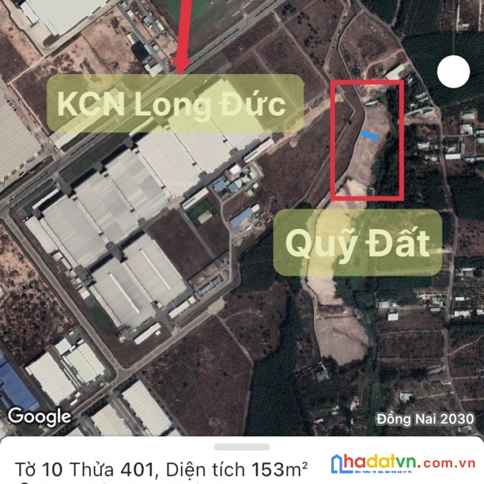 Đất sổ sẵn tại sân bay long thành chỉ 16.9 triệu/m2