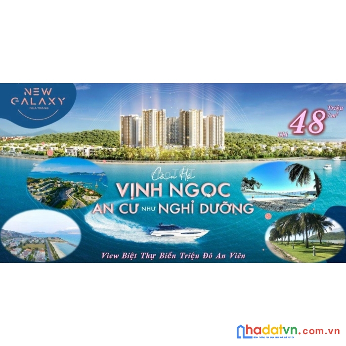 Bán căn hộ new galayx nha trang ngay vinper land
