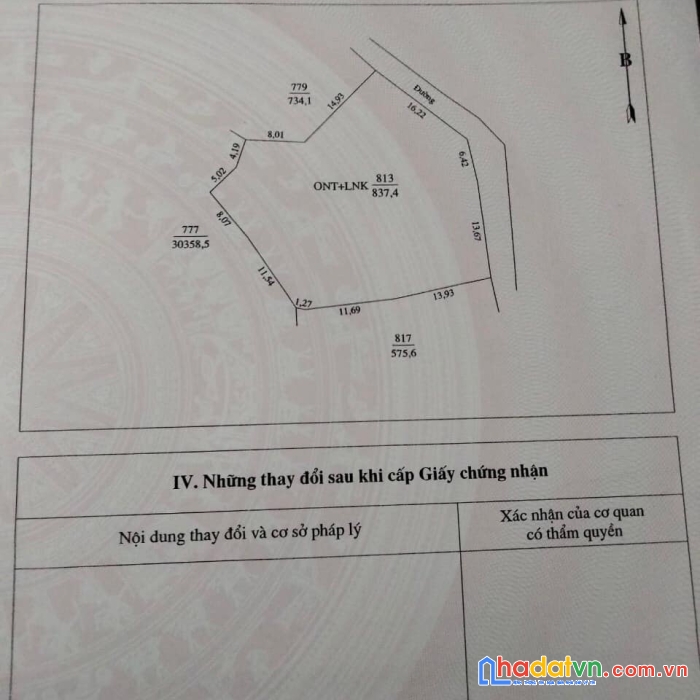 Bán đất dt 837m2 có 400 thổ cư giá chỉ loanh quanh 5xx triệu tân lạc - hòa bình