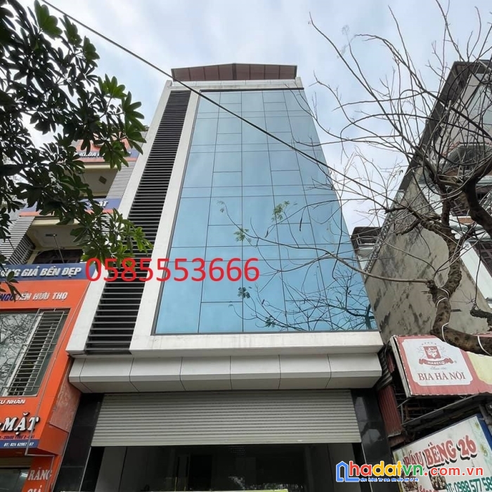 -  tòa nhà nguyễn hữu thọ, hoàng mai, 200m2, 8 tầng, giá cực đẹp 62,5 tỷ