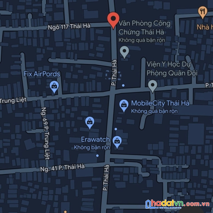 Bán đất tặng nhà mặt ngõ thái hà, ngõ thông, ô tô vào nhà, kinh doanh sầm uất, dt 230m2