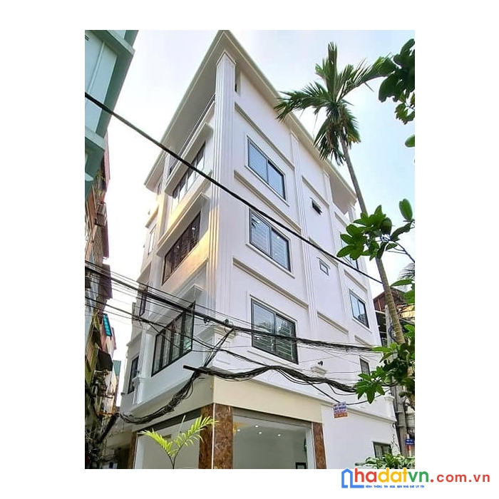 Gia đình cần bán nhà phố lĩnh nam, lô góc 2 thoáng, ô tô đỗ cửa, 45m2, 5 tầng mới kính cong. liên