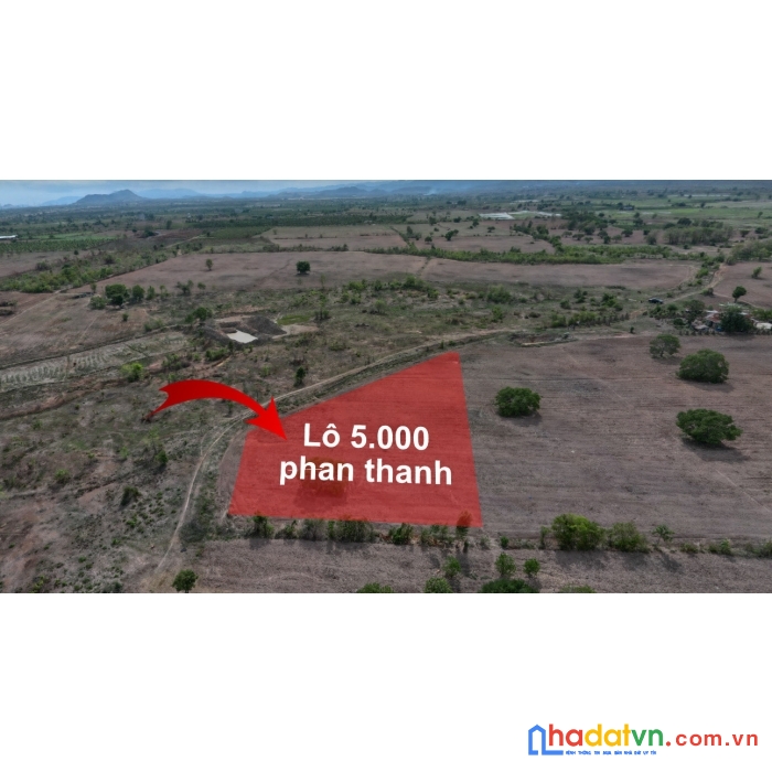 Cần bán gấp lô đất 5000m2, 2 mặt tiền đường thể hiện trên sổ,... giá 850 triệu