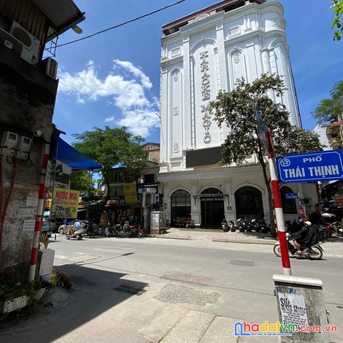 Bán nhà mặt phố thái thịnh, lô góc 2 mặt phố, chỉ 12 tỷ