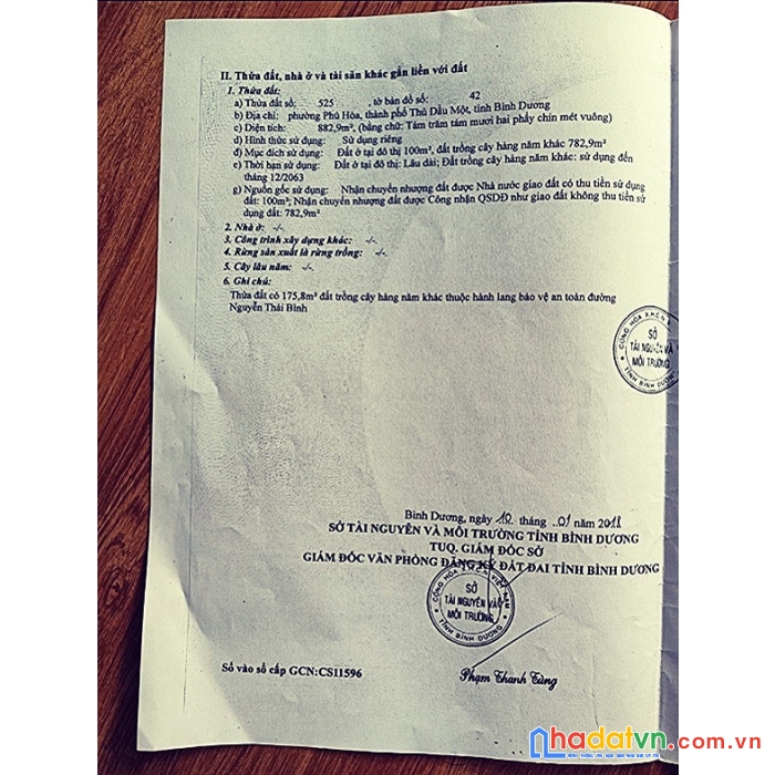 Cần bán 2 lô đất siêu đẹp tại thành phố thủ dầu một, tỉnh bình dương