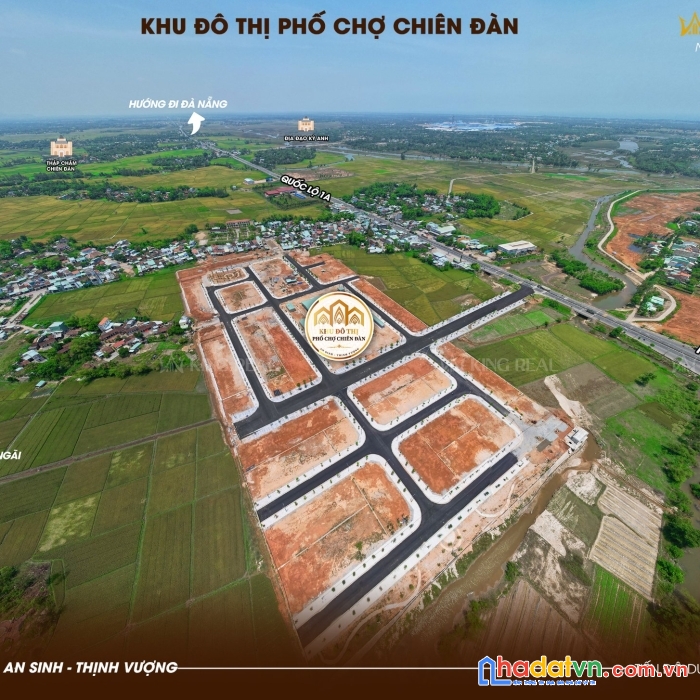 Chỉ cần thanh toán 1 tỷ đã sở hữu lô shophouse đối diện chợ đầu mối chiên đàn