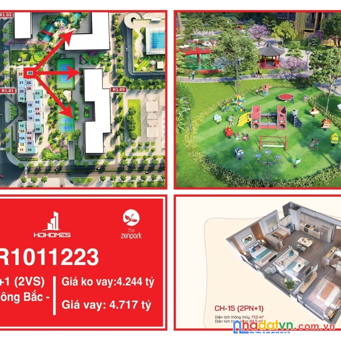 Bán căn hộ chung cư vinhomes ocean park - hotline 0355412555