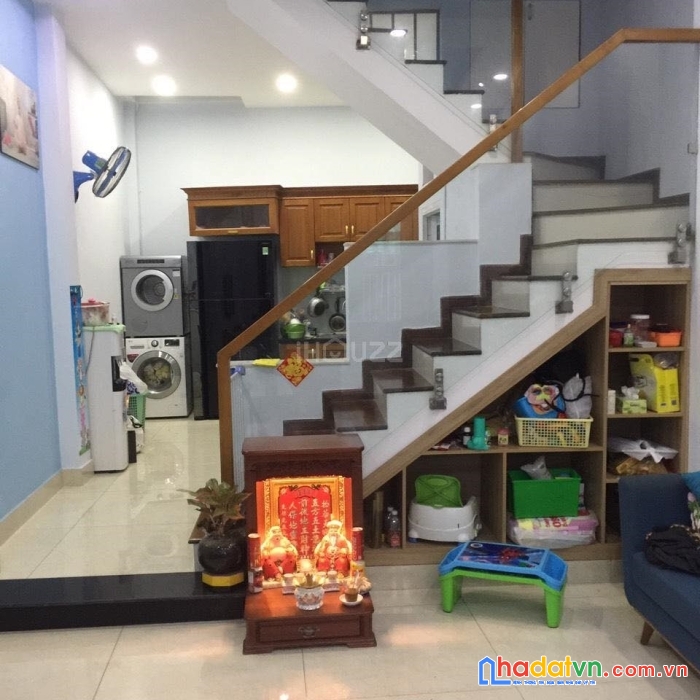 Bán nhà hxh 7m đ.26 tháng 3, bình hưng hòa, nở hậu tài lộc, 3 tầng btct, 41m2, 4.4tỷ.