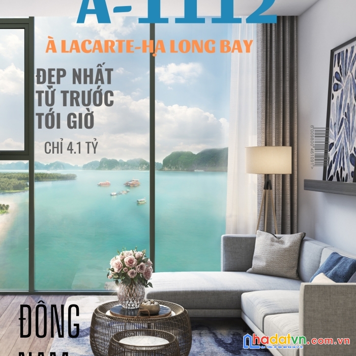 Có 1.1 tỷ đầu tư bđs nào an toàn ở thời điểm này? chỉ có à lacarte hạ long bay