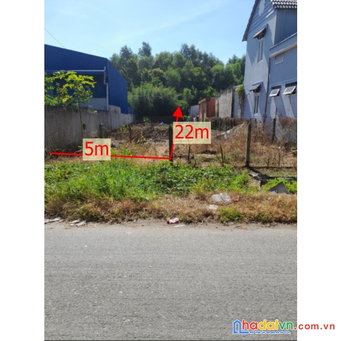 Bán 108m2 đất ngay đường nc trục chính bàu bàng giá 900tr