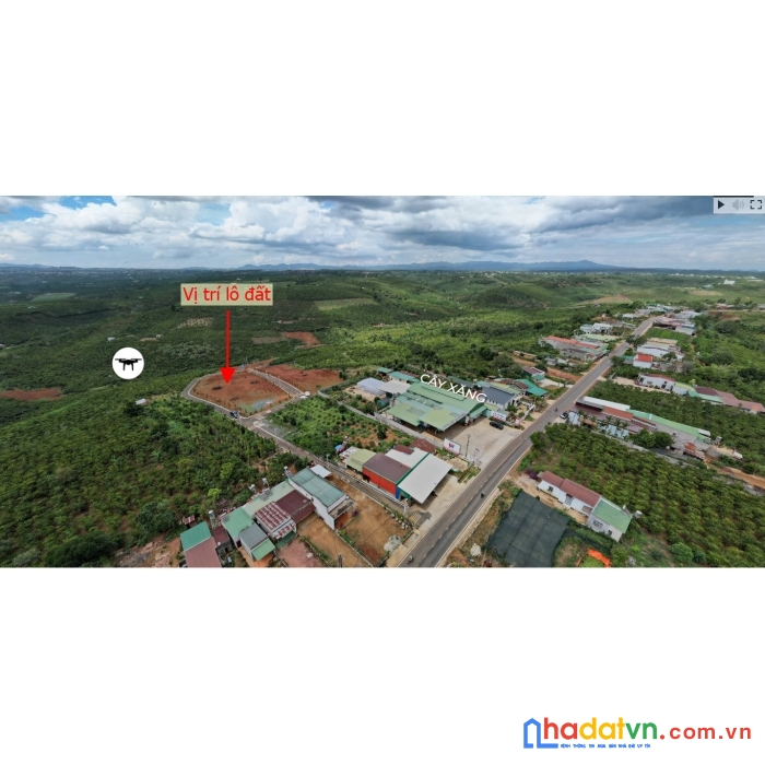 Bán lô đất 501m2, ngay mặt tiền tỉnh lộ dt725. sau lưng cây xăng khang thịnh