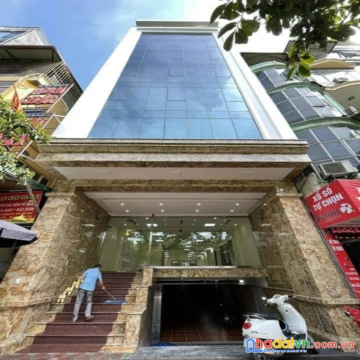 Bán nhà 9 tầng thang máy mặt phố quận ba đình, mt 7.5 m, giá 105 tỷ.