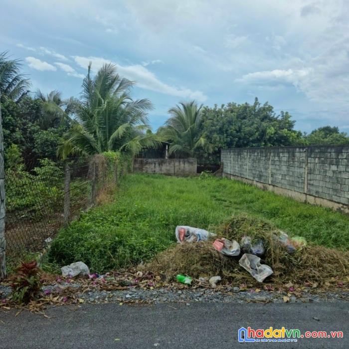 Bán đất ngay sông lu, xã trung an củ chi, đường hai chiều ô tô lớn cách sông lu 100m