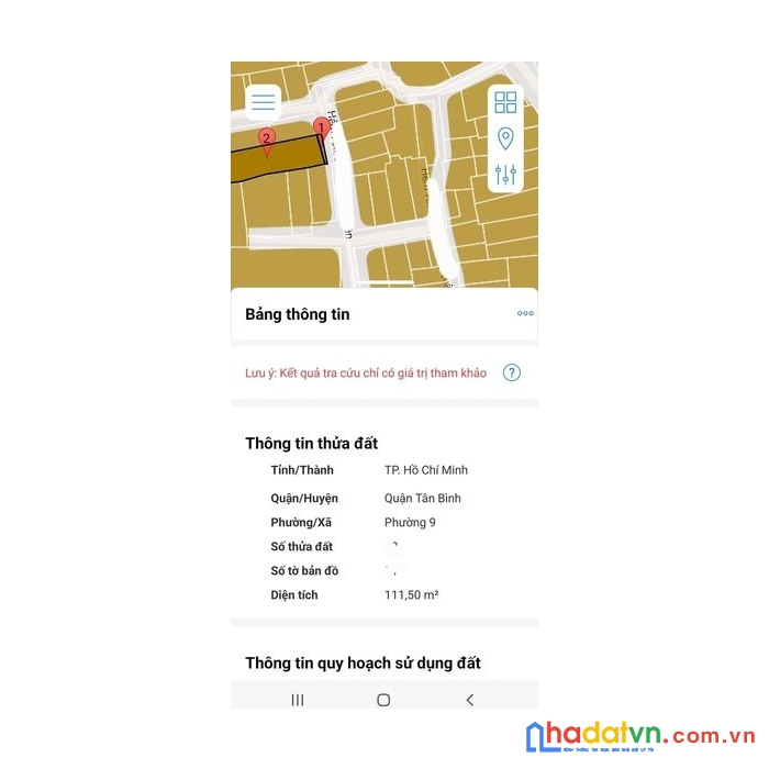 Trung tâm sai gon 110m 70tr m2 8 ty đàm phán