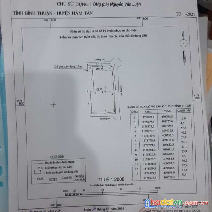 Chủ gửi bán đất 3 mặt tiền đường số 7 sơn mỹ giá cực yêu chỉ 170tr/m
