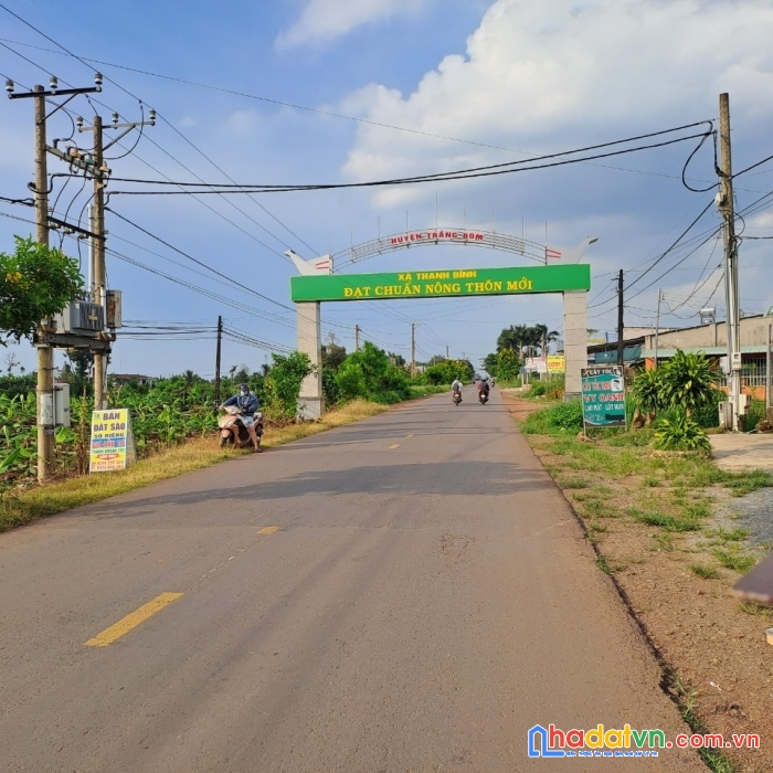Bán đất 1000m2 thanh bình , trảng bom , đồng nai
